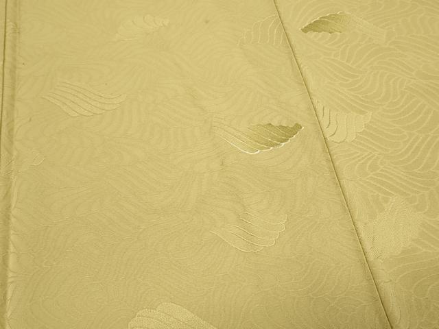 平和屋着物▼訪問着 地紋起こし 立波文 正絹 逸品 CABC1537th
