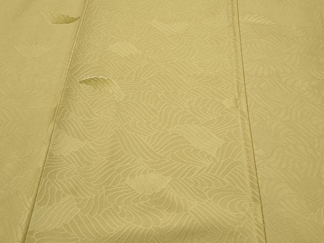 平和屋着物▼訪問着 地紋起こし 立波文 正絹 逸品 CABC1537th