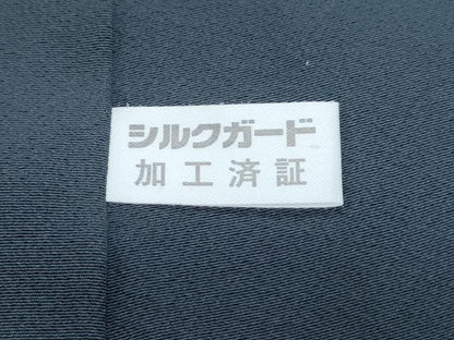 平和屋着物▼色留訪問着　笹竹文　正絹　逸品　CABC1580th