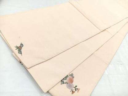 平和屋着物◎中国三大刺繍 相良刺繍 総刺繍 太鼓柄袋帯 雪輪花文 正絹 逸品 CABC1863nb