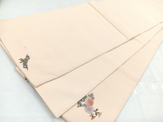 平和屋着物◎中国三大刺繍 相良刺繍 総刺繍 太鼓柄袋帯 雪輪花文 正絹 逸品 CABC1863nb