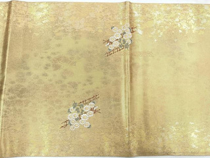 平和屋着物◎太鼓柄袋帯 花鼓 引箔 正絹 逸品 CABC1909nb