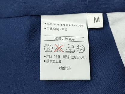 平和屋着物●小紋　雪花文　黒地　洗える着物　CABC2017ut