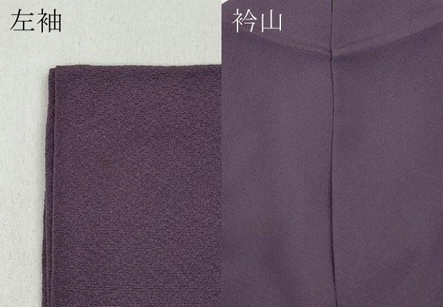平和屋着物●上質な色無地 二藍色 健勝苑扱い 正絹 逸品 CABC2026ut