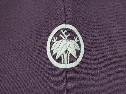 平和屋着物●上質な色無地 二藍色 健勝苑扱い 正絹 逸品 CABC2026ut