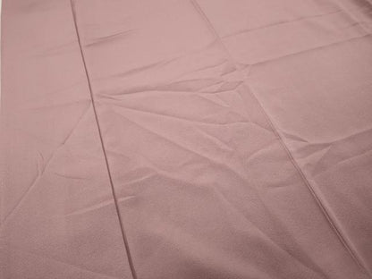 平和屋着物●上質な色無地　石竹色　正絹　逸品　CABC2029ut