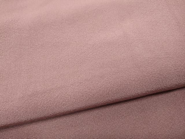 平和屋着物●上質な色無地　石竹色　正絹　逸品　CABC2029ut