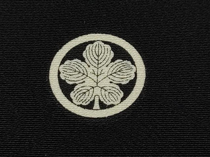 平和屋着物●本加賀友禅作家 柿本市郎 黒留袖 風景草花文 正絹 逸品 CABC2032ut