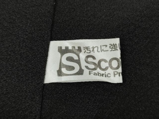 平和屋着物●金彩友禅 卓越技能者・名工・和田光正工房 黒留袖 光正髙蒔絵 籬草花文 金銀彩 正絹 逸品 CABC2033ut