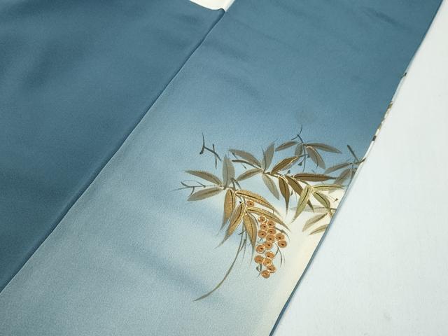 平和屋着物●豪華色留袖 作家物 手描き 童子遊び 暈し染め 金彩 正絹 逸品 CABC2034ut