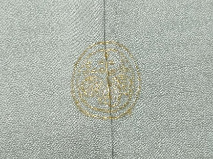 平和屋着物●訪問着 刺繍 草木文 金彩 小田急百貨店扱い 正絹 逸品 CABC2036ut