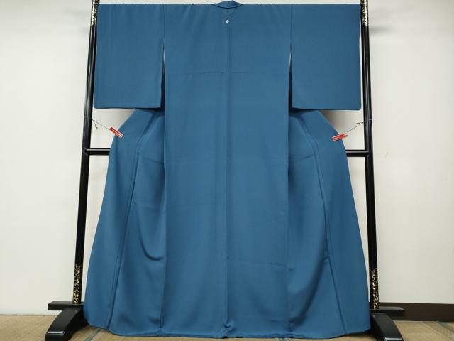 平和屋着物●上質な色無地 作家物 薄縹色 正絹 逸品 CABC2062ut