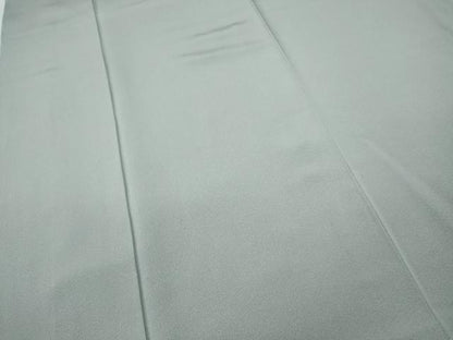 平和屋着物●手描友禅女流作家 一色生子 色無地 秘色色 正絹 逸品 未使用 CABC2064ut