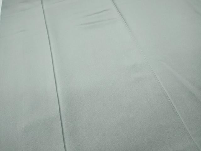 平和屋着物●手描友禅女流作家 一色生子 色無地 秘色色 正絹 逸品 未使用 CABC2064ut