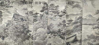 平和屋着物●本場大島紬 白大島 7マルキ 日本百撰 総絣 熱田紫礦画 株式会社たかし謹製 さが美扱い 証紙付き 逸品 CABC2077ut