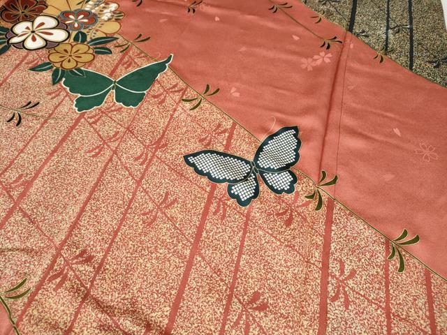 平和屋着物●豪華振袖 駒刺繍 花蝶文 金彩 正絹 逸品 CABC2084ut