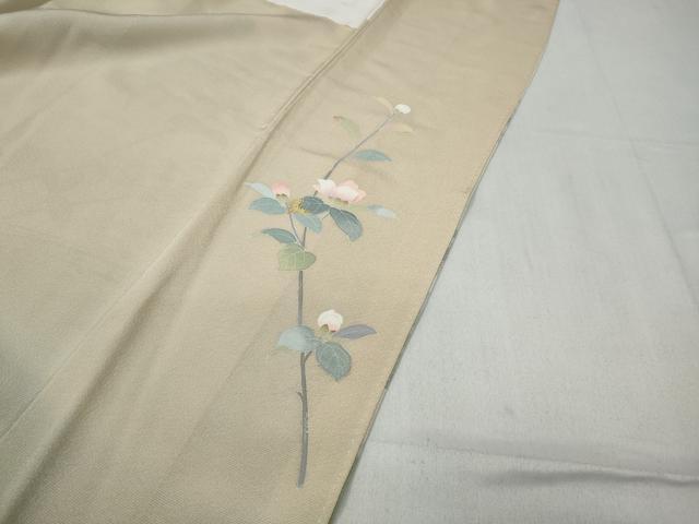 平和屋着物●訪問着 友禅 作家物 渡橋枝花文 暈し染め 正絹 逸品 CABC2090ut
