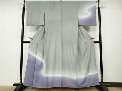 平和屋着物●訪問着 霞文 暈し染め 正絹 逸品 CABC2103ut