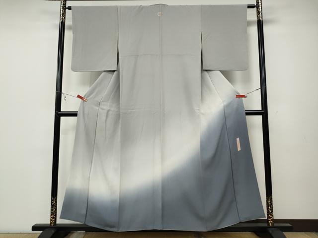 平和屋着物●世界的人形師 辻村寿三郎 ジュサブロー 色留袖 霞文 暈し染め 正絹 逸品 CABC2104ut