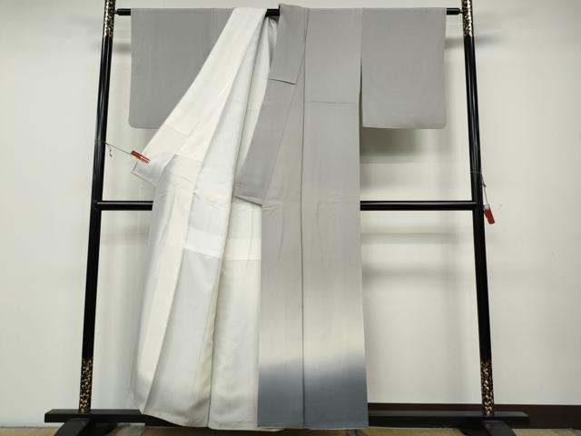 平和屋着物●世界的人形師 辻村寿三郎 ジュサブロー 色留袖 霞文 暈し染め 正絹 逸品 CABC2104ut