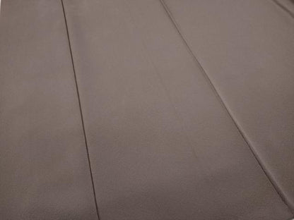 平和屋着物●上質な色無地 鳩羽鼠色 正絹 逸品 CABC2123ut