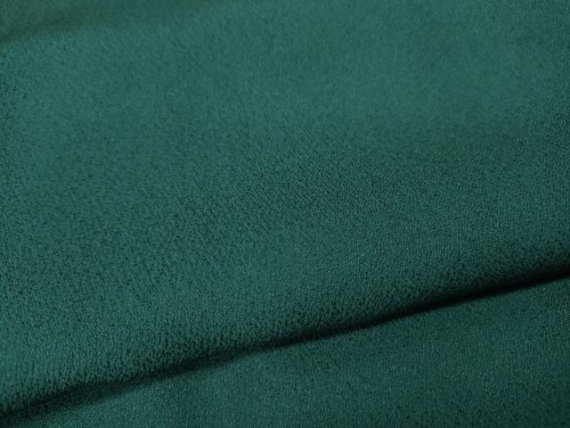 平和屋着物●上質な色無地 鉄色 正絹 逸品 CABC2124ut
