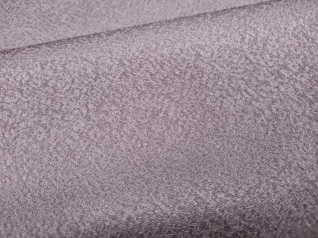 平和屋着物●上質な色無地 作家物 霞地紋 紅藤色 正絹 逸品 CABC2126ut