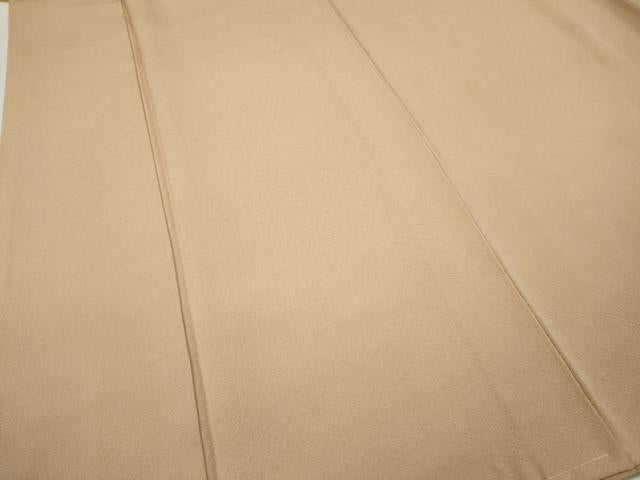 平和屋着物●上質な色無地 雄黄色 正絹 逸品 未使用 CABC2132ut