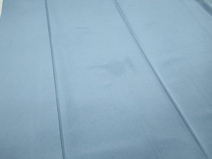 平和屋着物●上質な色無地 空色 正絹 逸品 CABC2133ut