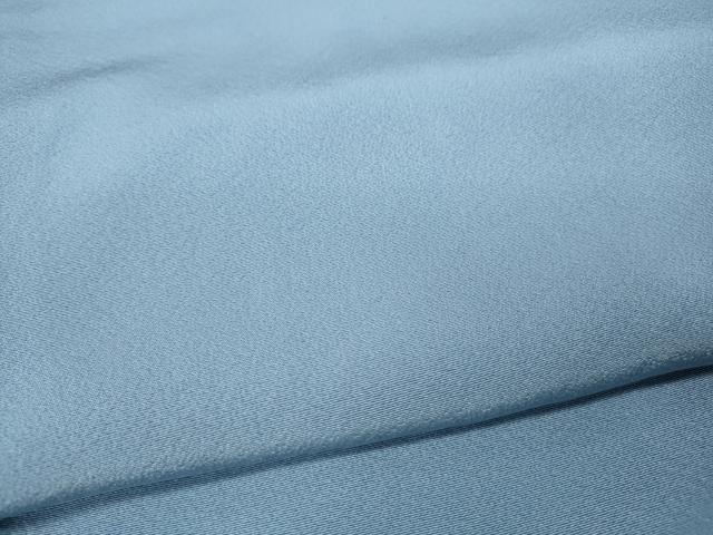 平和屋着物●上質な色無地 空色 正絹 逸品 CABC2133ut