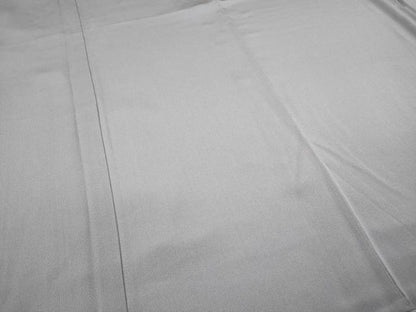 平和屋着物●松尾光琳 色無地 牡丹鼠色 ロング丈 正絹 逸品 CABC2137ut