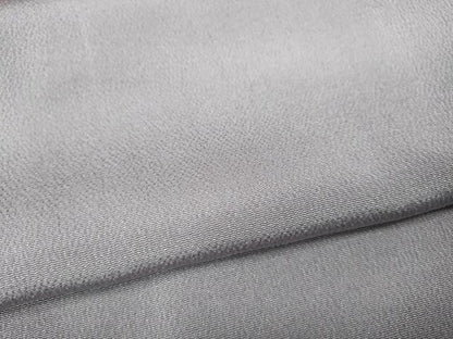平和屋着物●松尾光琳 色無地 牡丹鼠色 ロング丈 正絹 逸品 CABC2137ut
