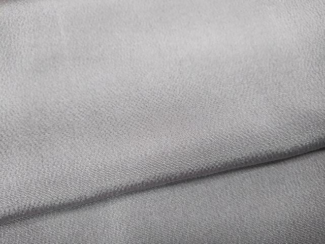 平和屋着物●松尾光琳 色無地 牡丹鼠色 ロング丈 正絹 逸品 CABC2137ut