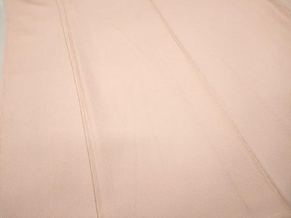平和屋着物●上質な色無地 吉祥地紋 虹色 正絹 逸品 CABC2144ut
