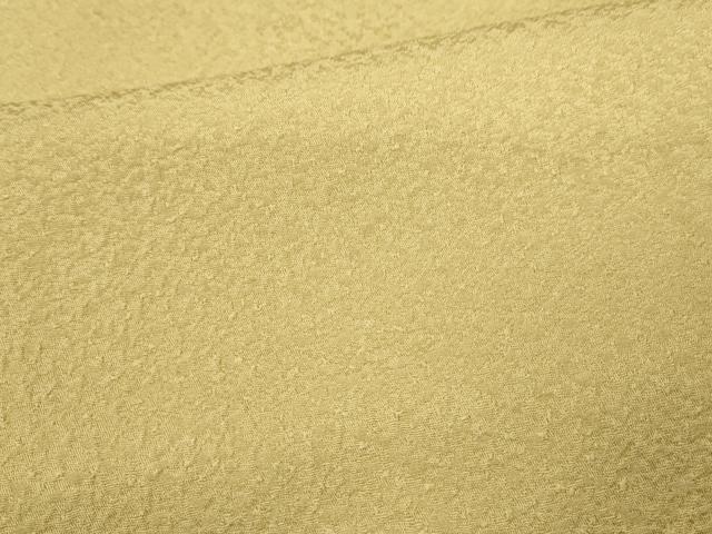 平和屋着物●本草木染作家 瑞寶 色無地 霞地紋 砥粉色 正絹 逸品 CABC2145ut