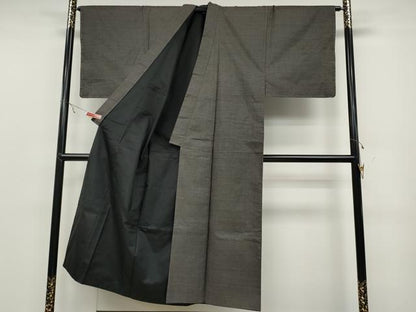 平和屋着物●男性 本場大島紬 100亀甲 総詰め 正絹 逸品 CABC2149ut