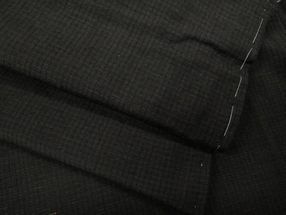 平和屋着物●男性 紬 格子柄 正絹 逸品 未使用 CABC2154ut