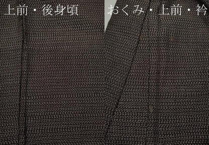 平和屋着物●男性 本場大島紬 吉祥文 正絹 逸品 CABC2155ut
