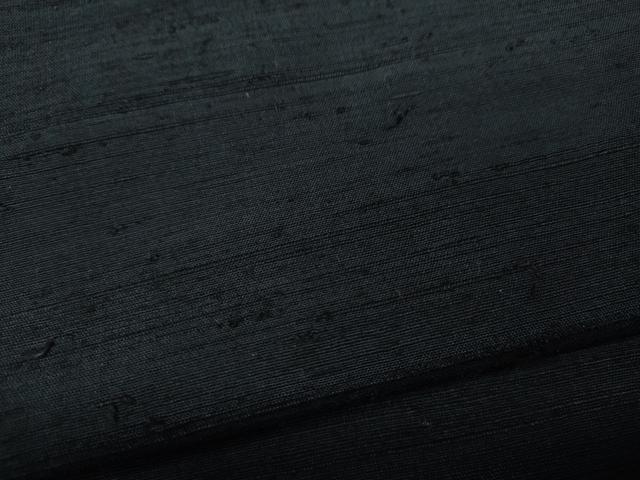 平和屋着物●男性 紬 色無地 蝋色 正絹 逸品 CABC2156ut