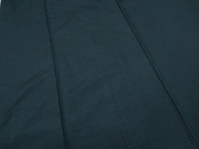 平和屋着物●男性 紬 アンサンブル 色無地 褐返色 正絹 逸品 CABC2157ut