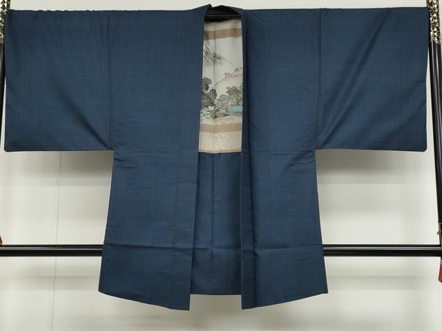 平和屋着物●男性 本場大島紬 アンサンブル 120亀甲 総詰め 正絹 逸品 CABC2160ut