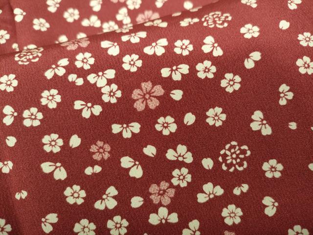 平和屋着物●長襦袢 無双仕立て 舞花間道 正絹 逸品 CABC2162ut
