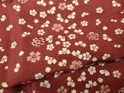平和屋着物●長襦袢 無双仕立て 舞花間道 正絹 逸品 CABC2162ut