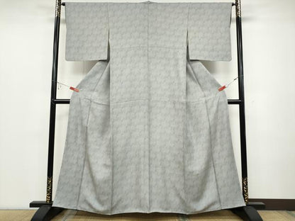 平和屋着物●江戸小紋 吉祥文 正絹 逸品 CABC2164ut