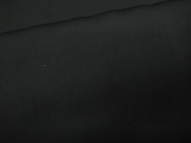平和屋着物●男性 黒紋付 正絹 逸品 CABC2183ut