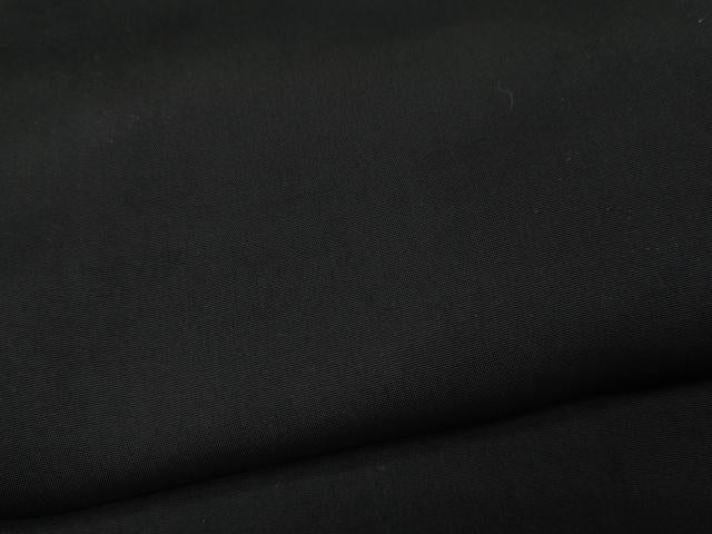 平和屋着物●男性 黒紋付 正絹 逸品 CABC2183ut