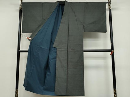 平和屋着物●男性 本場大島紬 100亀甲 総詰め 正絹 逸品 CABC2185ut