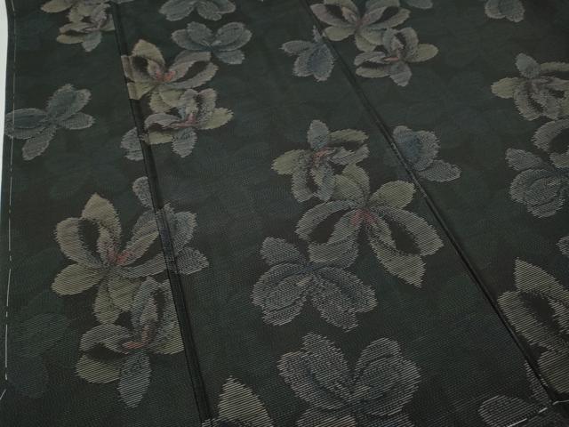 平和屋着物●本場大島紬 舞蝶文 正絹 逸品 未使用 CABC2187ut