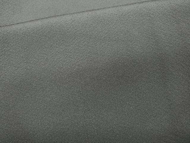 平和屋着物●上質な色無地 桔梗鼠色 正絹 逸品 CABC2192ut