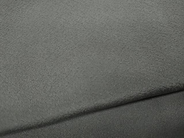 平和屋着物●上質な色無地 桔梗鼠色 正絹 逸品 CABC2192ut